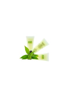 ECO Amenities ECO AMENITIES Travel Size Conditioner - 200 PACK, 30mL, 1 oz Hotel Conditioner Bulk Supplies for Guests - Green Tea Scent Eco Conditioner, Mini Conditioner with Flip Cap, Clear Container  - Image 2
