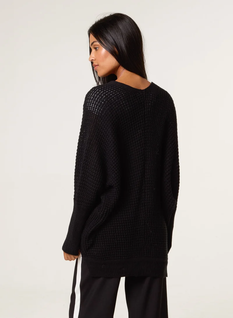 بلو فانيلا كارديجان بنقوش