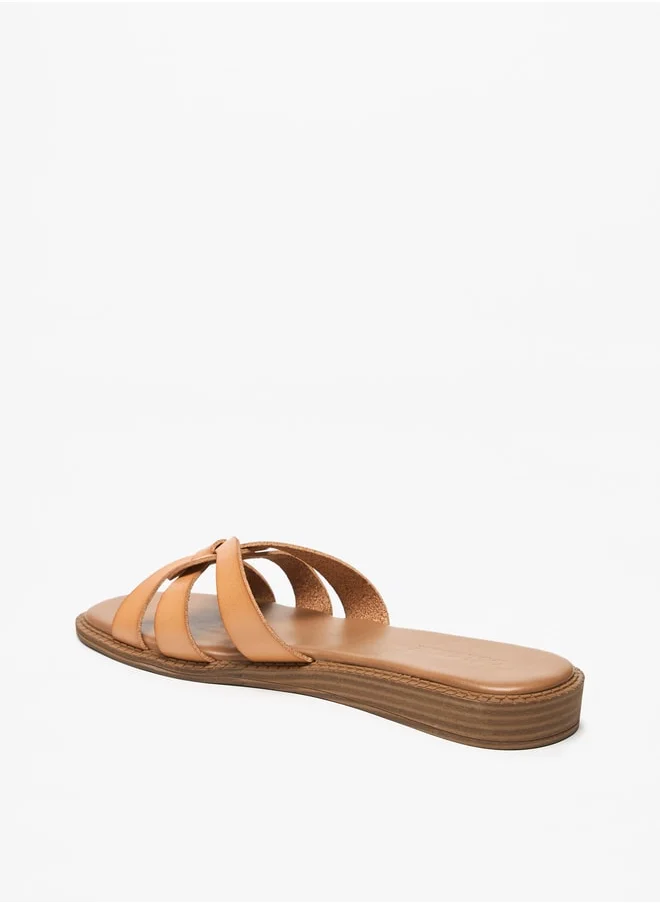 Celeste Women's Solid Slip-On Sandals
