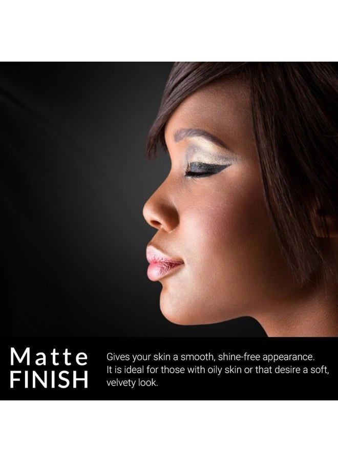 Flori Roberts Cream To Powder Foundation by Flori Roberts, Full Coverage for Women of Color or Deeper Skin Tones, Long Lasting Makeup, Matte Finish, Covers Uneven Complexion and Hides Imperfections, 0.30 oz - Image 5