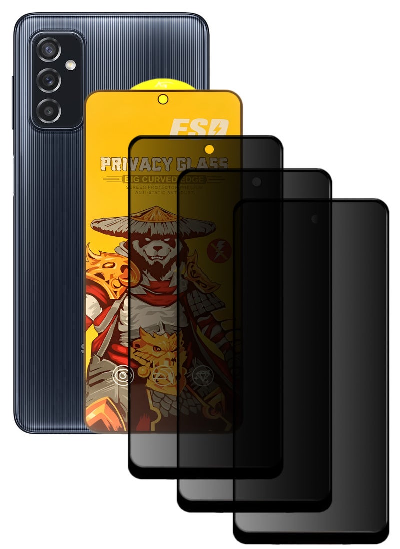 اي اس دي ثلاث قطع، واقي شاشة عالي الجودة لهاتف آسامسونج جالاكسي M52 5G - Image 1