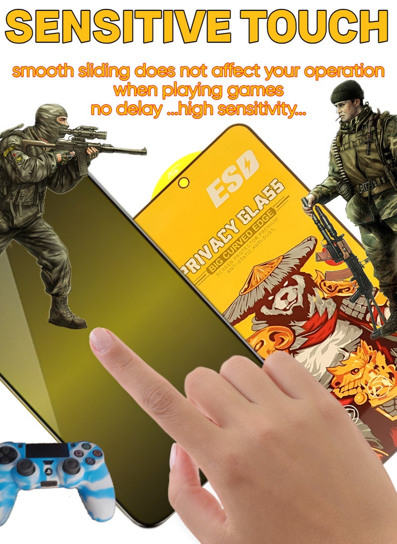 اي اس دي ثلاث قطع، واقي شاشة عالي الجودة لهاتف آسامسونج جالاكسي M52 5G - Image 3