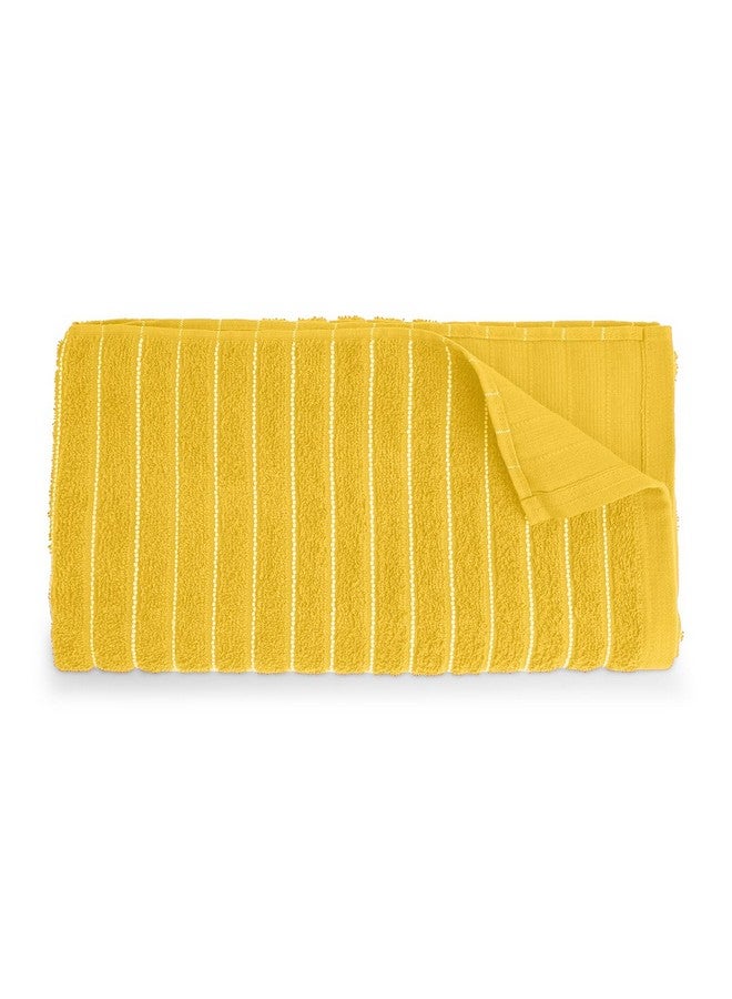 Welspun 2-in-1 100% Cotton 250 GSM Bath Towel-Orange - Image 4