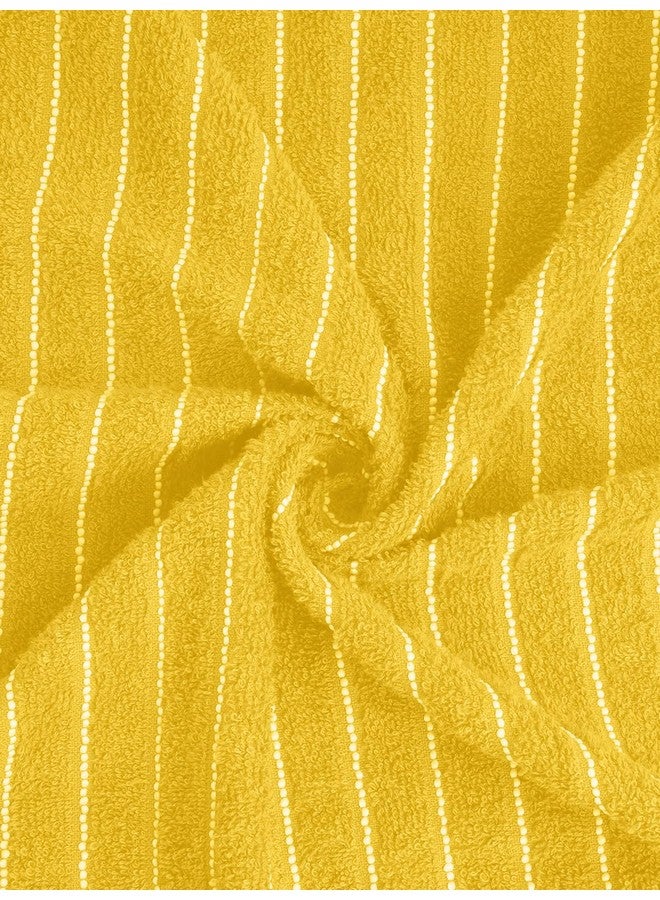 Welspun 2-in-1 100% Cotton 250 GSM Bath Towel-Orange - Image 5