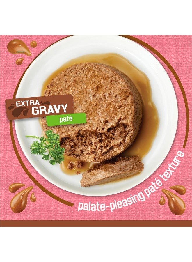 فريسكس طعام القطط الرطب بورينا فريسكيز، باتيه مرق إضافي مع سمك السلمون في مرق لذيذ - (عبوة من ٢٤ علبة) ٥.٥ أونصة - Image 3