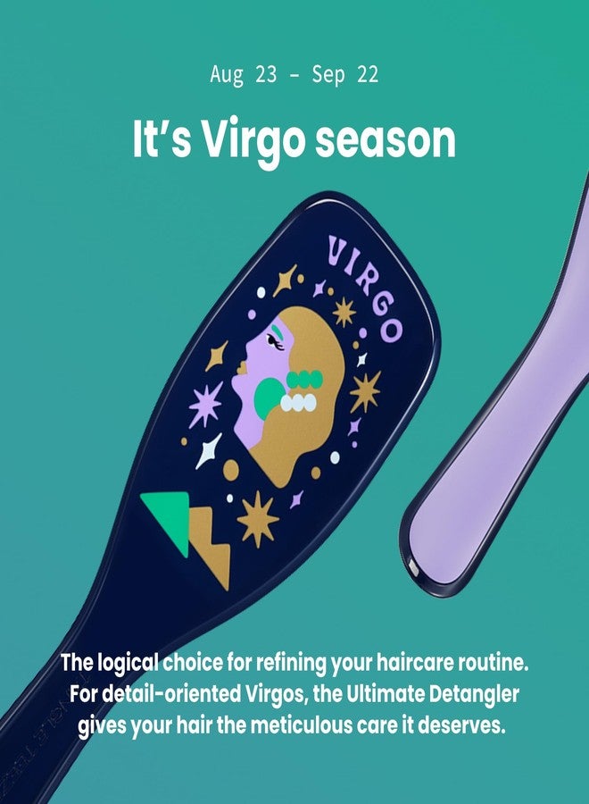 Tangle Teezer Zodiac Ultimate Detangler Hairbrush for Wet & Dry Hair, Eliminates Knots & Reduces Breakage for All Hair Types, Virgo - Image 3