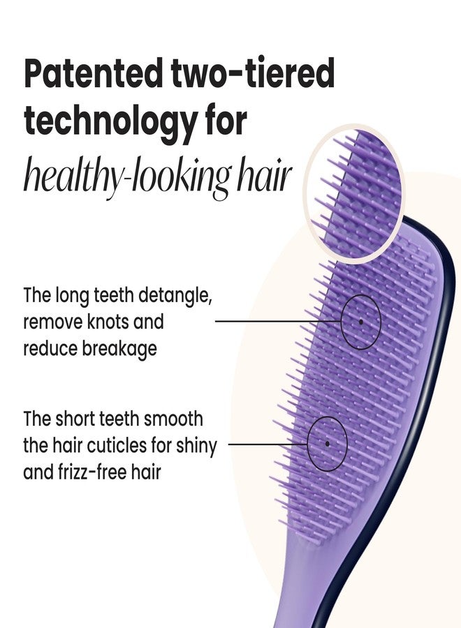 Tangle Teezer Zodiac Ultimate Detangler Hairbrush for Wet & Dry Hair, Eliminates Knots & Reduces Breakage for All Hair Types, Virgo - Image 2