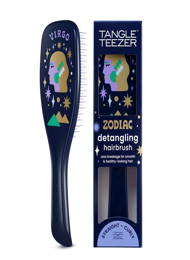 Tangle Teezer Zodiac Ultimate Detangler Hairbrush for Wet & Dry Hair, Eliminates Knots & Reduces Breakage for All Hair Types, Virgo - Image 1