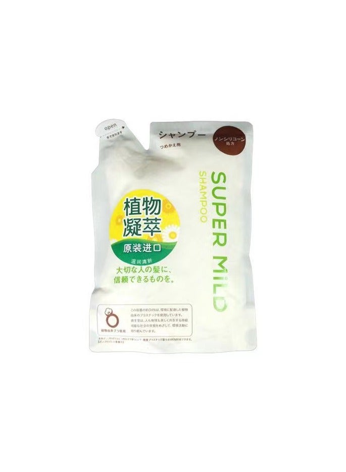 Shiseido Super Mild Shampoo with herbal fragrance 400ml (refill)