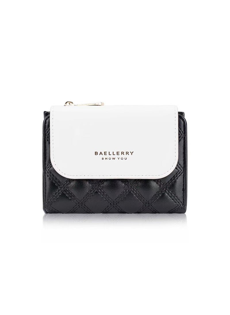 baellerry - Leather Wallet BlackWhite - Image 1