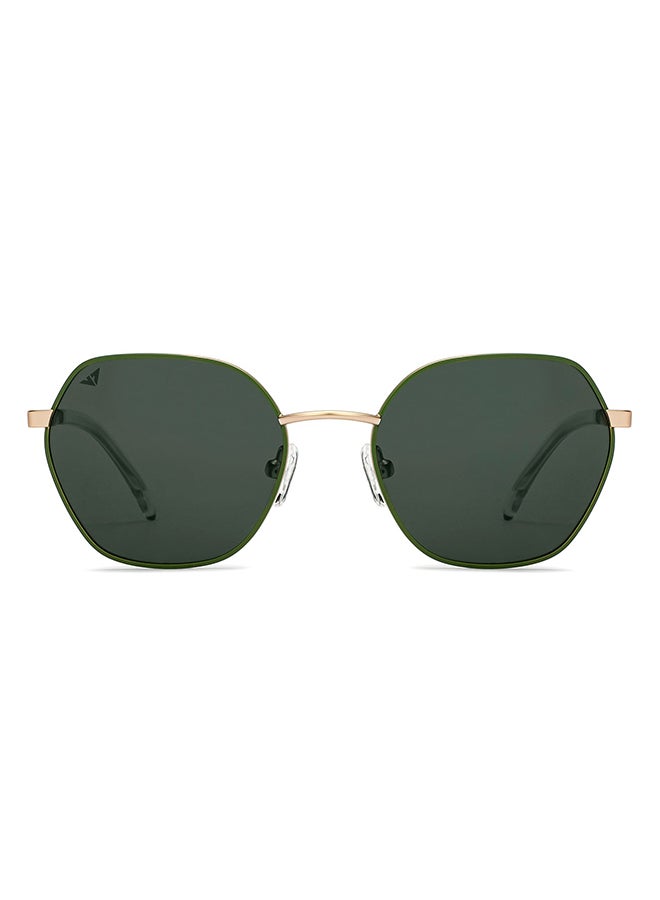 VINCENT CHASE Unisex Full Rim Hexagonal Future Classics Branded Latest And Stylish Sunglasses Polarized And 100% UV Protected Unisex Small VC S16549 - Image 2