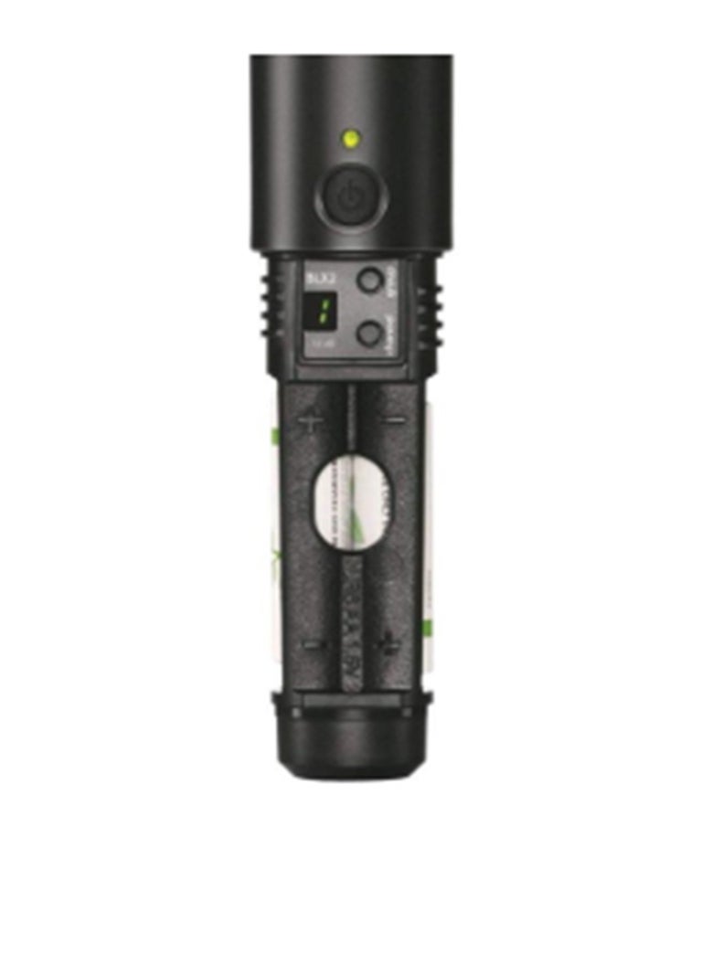 Shure - Handheld Wireless Microphone System BLX24UK/B58X-K14 Black - Image 1