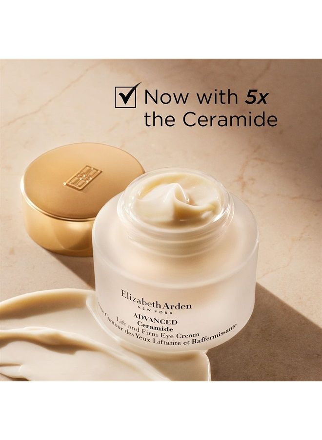 Elizabeth Arden Advanced Ceramide Lift and Firm Eye Cream, Anti Aging moisturizer, 0.5 Oz  - Image 3