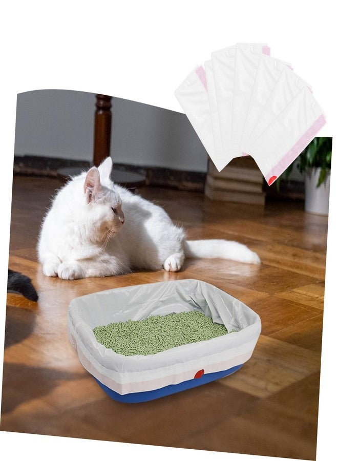 Yardwe 10pcs Cat Litter Cleaning Bags Cat Litter Storage Pouch Easy Disposal for Hassle Pet - Image 4
