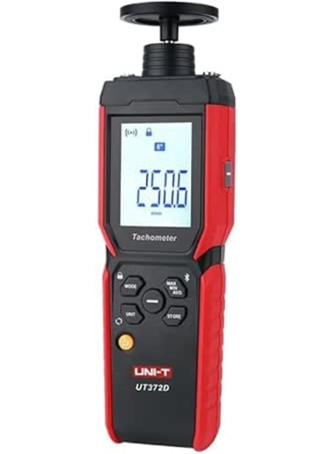 UNI-T UT372D Digital Tachometer | Portable Handheld RPM & Frequency Meter | Quick, Accurate RPM Measurements (Non-Revolution Frequency Meter Variant)