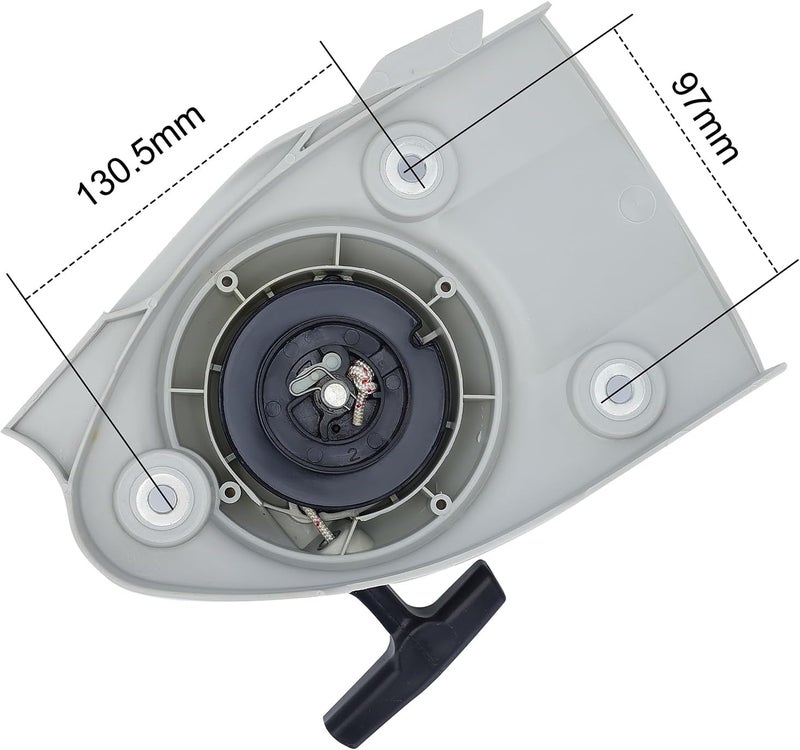 Hipa TS420 Recoil Starter Compatible with STHIL TS410 TS420 TS410Z TS420Z TS480i TS510i Concrete Cut Off Saw Replaces 4238-190-0300 - Image 3