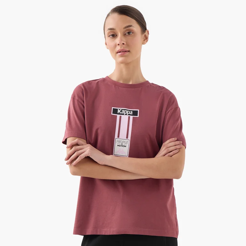 كابا Kappa Logo Detail T-shirt