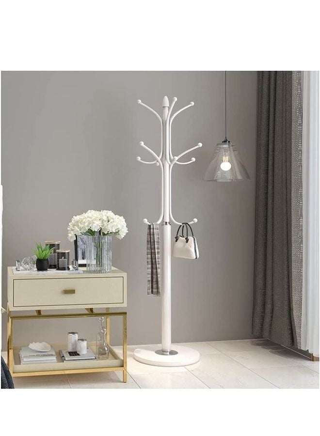 متجر 7 شماعة لتعليق الملابس مع خطافات أبيض - Image 2