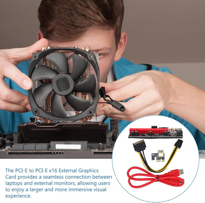 Uonlytech 1set Pcie Graphics Card Connector for Enhanced Laptop Gpu Performance for Gaming and Multimedia Applications - Image 4