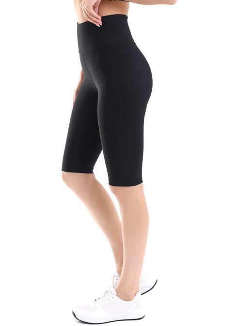 Win Moda Women's Knee Length Tights Shorts / Sea Pool and Training Running Shorts  - Image 1