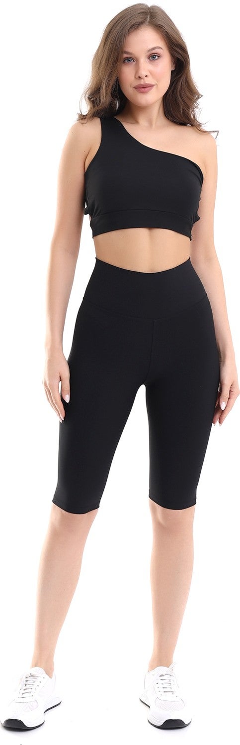 Win Moda Women's Knee Length Tights Shorts / Sea Pool and Training Running Shorts  - Image 2