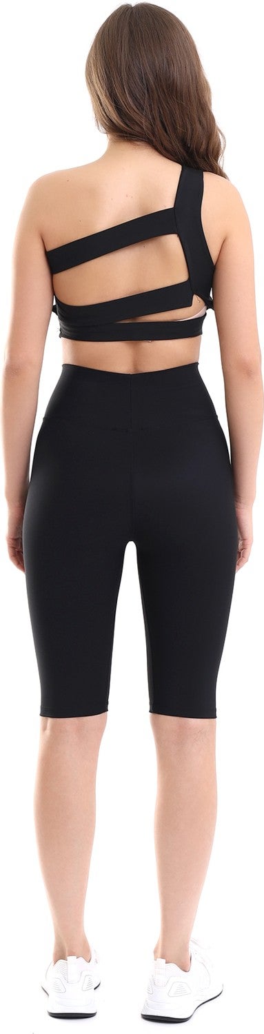 Win Moda Women's Knee Length Tights Shorts / Sea Pool and Training Running Shorts  - Image 3