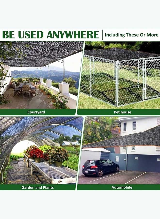 Generic 3-Size Anti UV Sun Shade Net Outdoor Awnings Sun Shelter Sunscreen Garden Net Orchid Net Sunblock  - Image 2