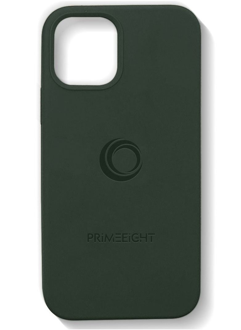 PRIMEEIGHT - iPhone 12 Case 6.1 inch Shockproof Curved Edges apple iphone 12 case Anti Scratch iphone 12 protective case GREEN - Image 1