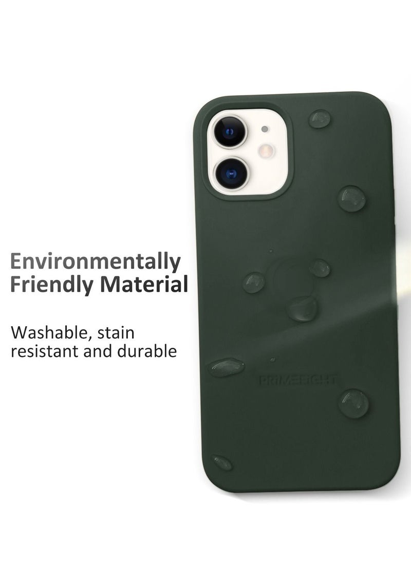 PRIMEEIGHT - iPhone 12 Case 6.1 inch Shockproof Curved Edges apple iphone 12 case Anti Scratch iphone 12 protective case GREEN - Image 1