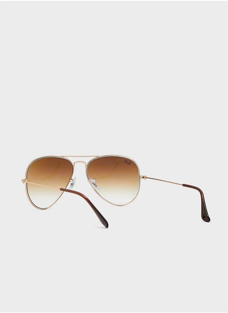 Ray-Ban 0Rb3025 Gradient Sunglasses