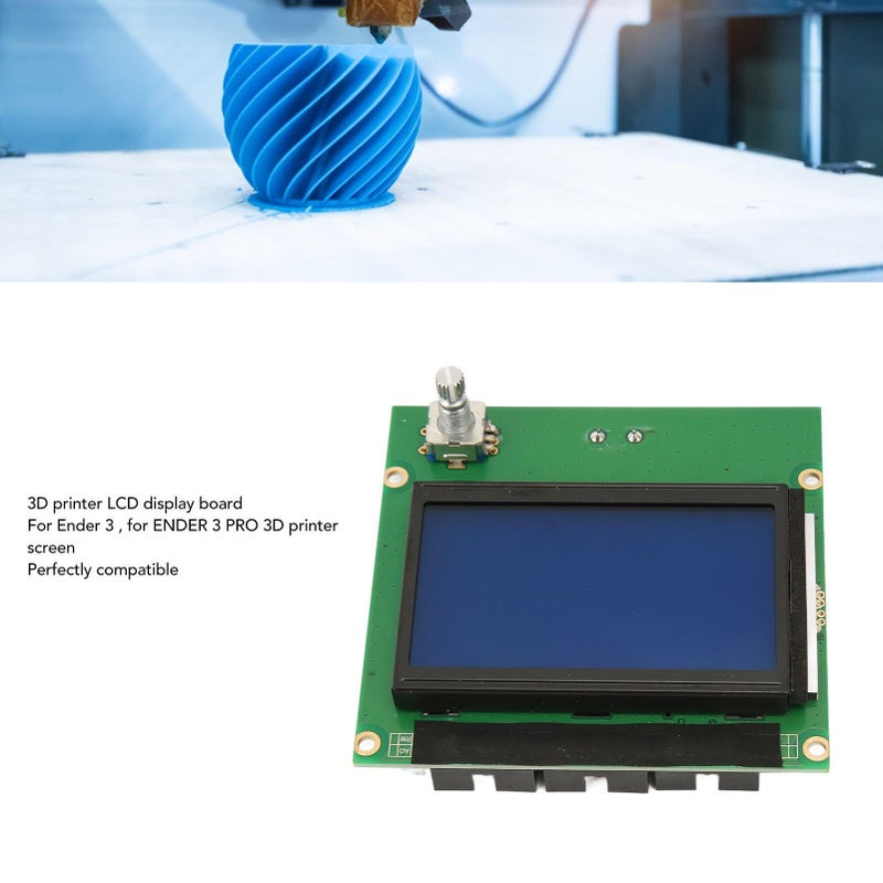 Replacement LCD Display Board Kit For Ender 3 Series Printers With Ribbon Cable - Image 3