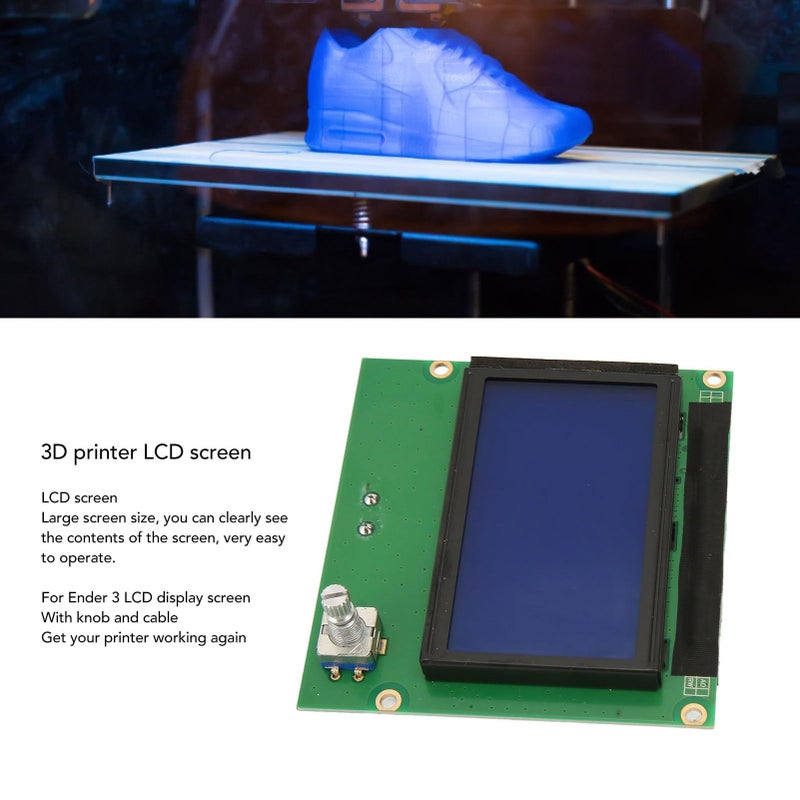 Replacement LCD Display Board Kit For Ender 3 Series Printers With Ribbon Cable - Image 4