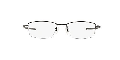 Oakley Men's Ox5113 Lizard Rectangular Prescription Eyeglass Frames, Satin Black/Demo Lens, 54 mm - Image 2