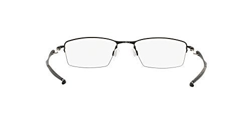 Oakley Men's Ox5113 Lizard Rectangular Prescription Eyeglass Frames, Satin Black/Demo Lens, 54 mm - Image 4