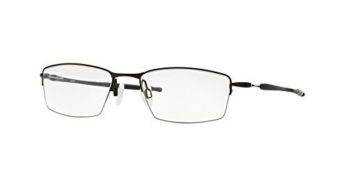 Oakley Men's Ox5113 Lizard Rectangular Prescription Eyeglass Frames, Satin Black/Demo Lens, 54 mm - Image 5