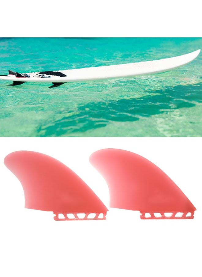 Thoraya 2PCS/Set Fiberglass Surfboard Fins Surfing Stand Up Paddle Fin Thruster  - Image 5