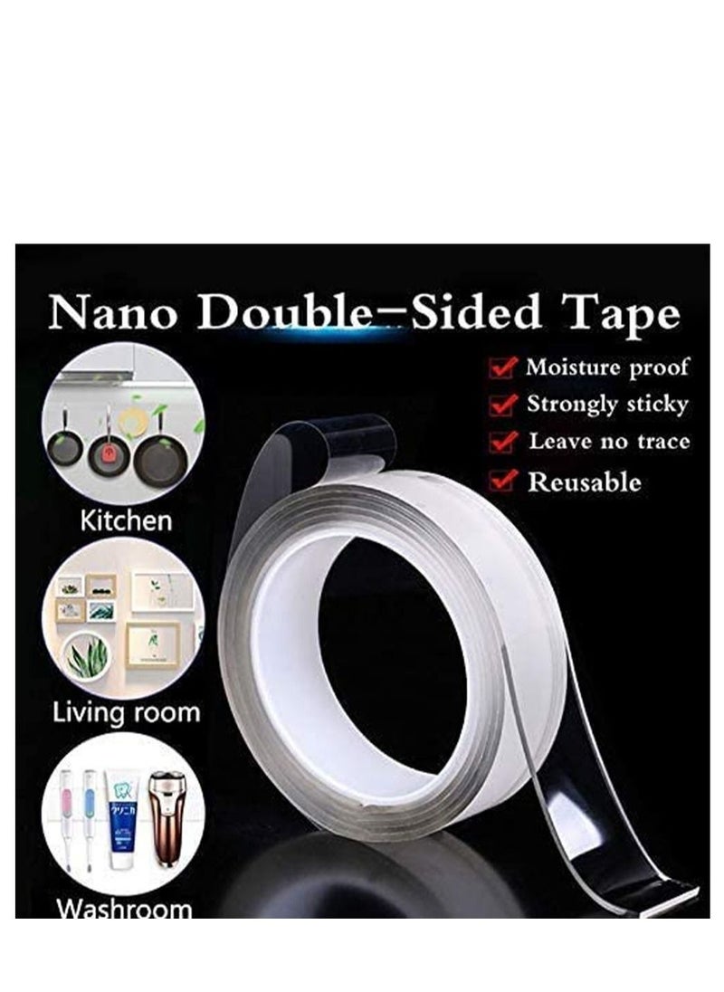 SKY-TOUCH - Torix  Double Sided Tape Mounting Transparent Trace Less Acrylic Reuse Washable Waterproof Adhesive Tape 3M - Image 1