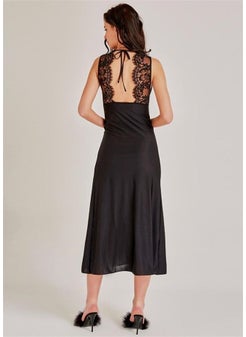Magic Form 83494 Lilac Lace Nightgown - Black  - Image 2