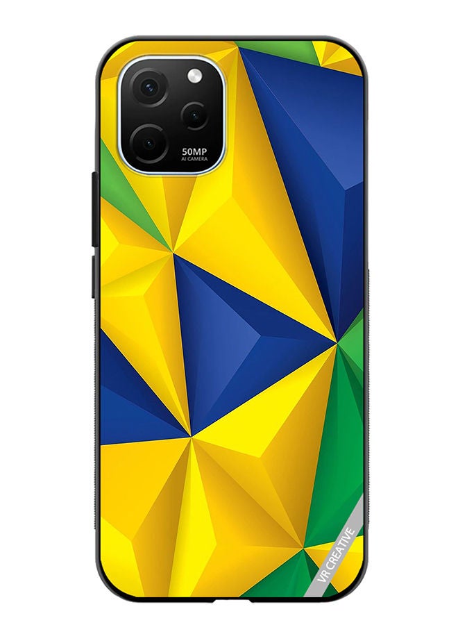 VR CREATIVE Protective Case Cover For Huawei Enjoy 50z Texture Design Multicolour - Image 1