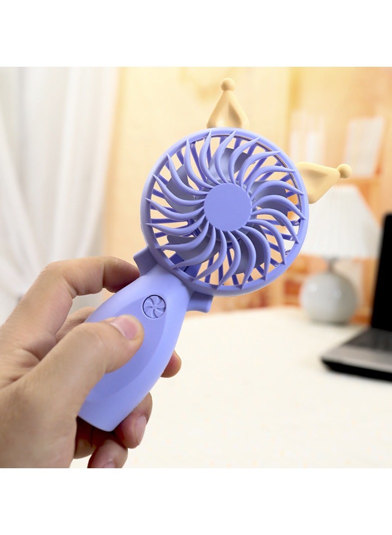 Loquat Handheld USB Rechargeable Small Fan - Image 2