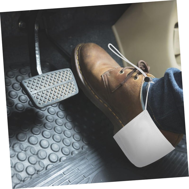 Shoe Heel Protectors For Women And Men Easy To Apply Remove Black - Image 4
