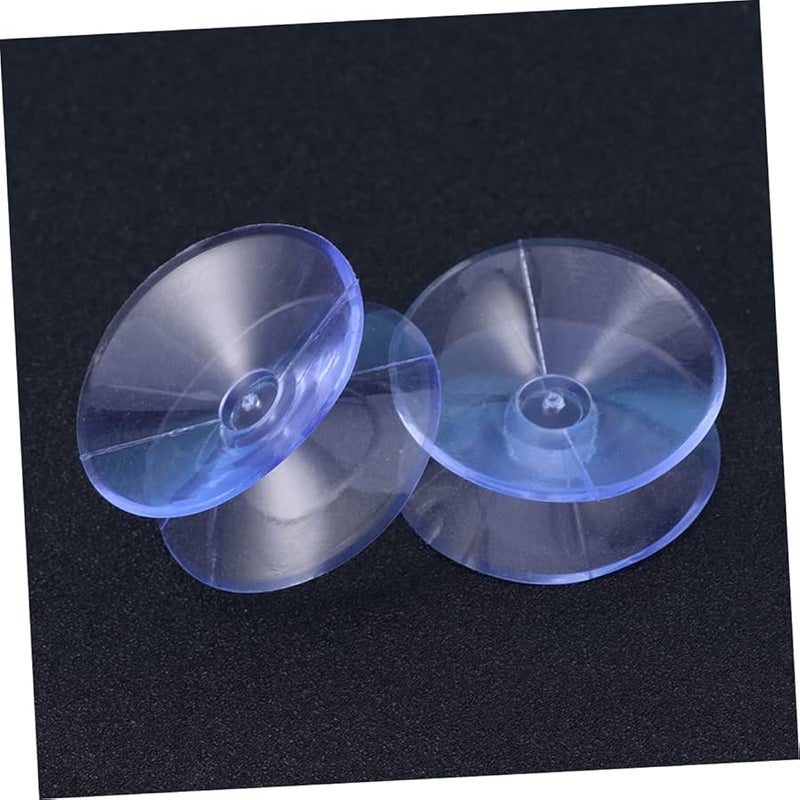 48 قطعة من أكواب الشفط المزدوجة الجوانب للزجاج متعددة الأغراض لتنظيم المنزل - Image 4