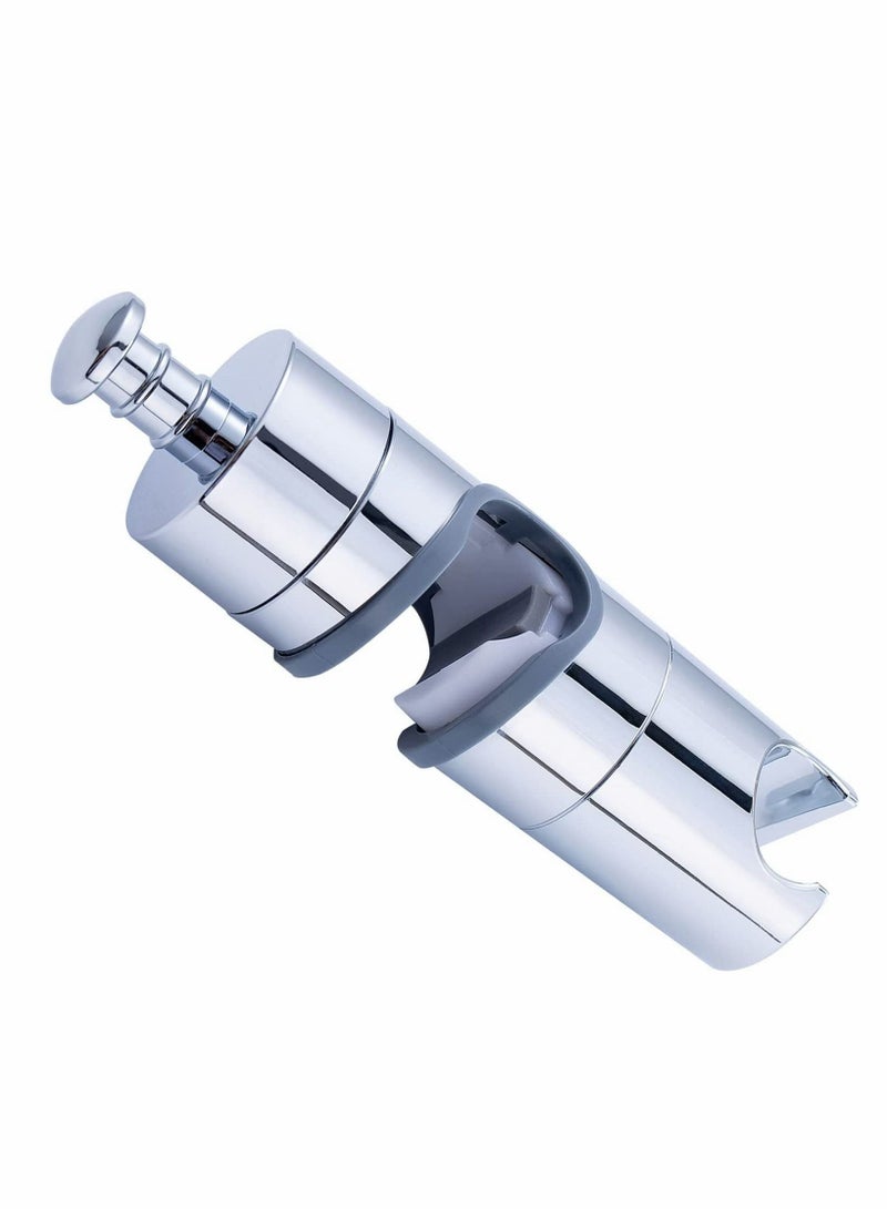 الأزرق جي دبليو Shower Head Holders, Universal 20-25MM O.D. Adjustable Handheld Wand Bracket Wall Mount Holder Chrome Finish - Image 1