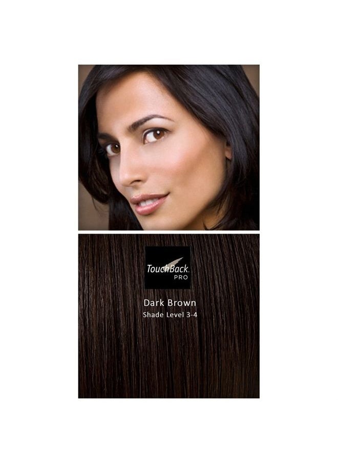 TouchBack - PRO Gray Root Touch Up Marker Applicator - Real Hair Color Dark Brown - Image 1