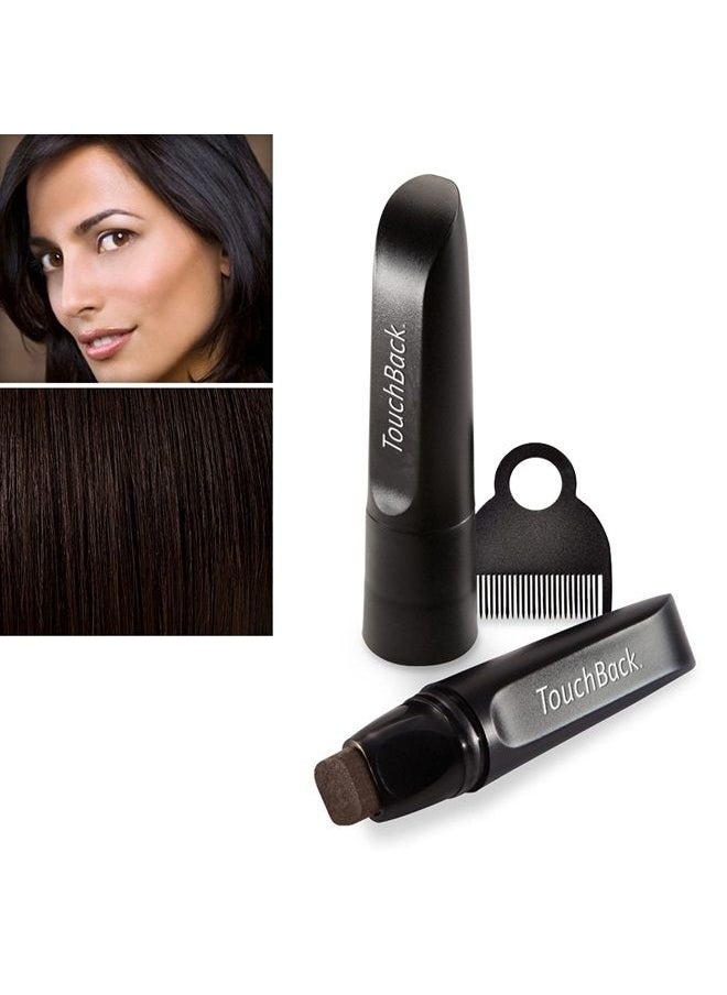TouchBack - PRO Gray Root Touch Up Marker Applicator - Real Hair Color Dark Brown - Image 1