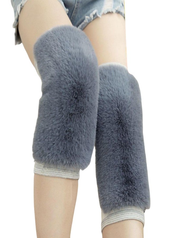 JUMISEE Men Women Warm Fleece Lined Knee Brace Leg Warmer Thermal Leg Sleeve Knee Support for Arthritis Pain Relief Yoga - Image 5