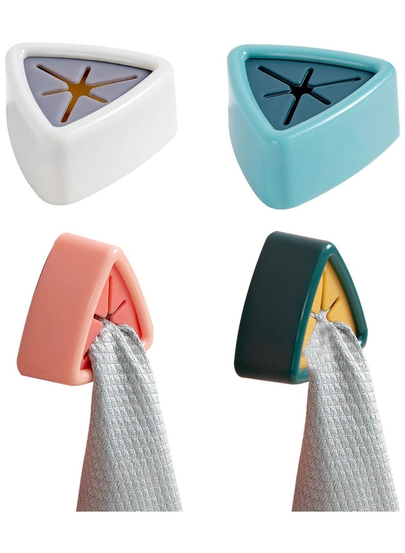 Donia Creative Towel Storage Caps for Bathroom Kitchen Anti-Punch 4 Pcs - Image 1