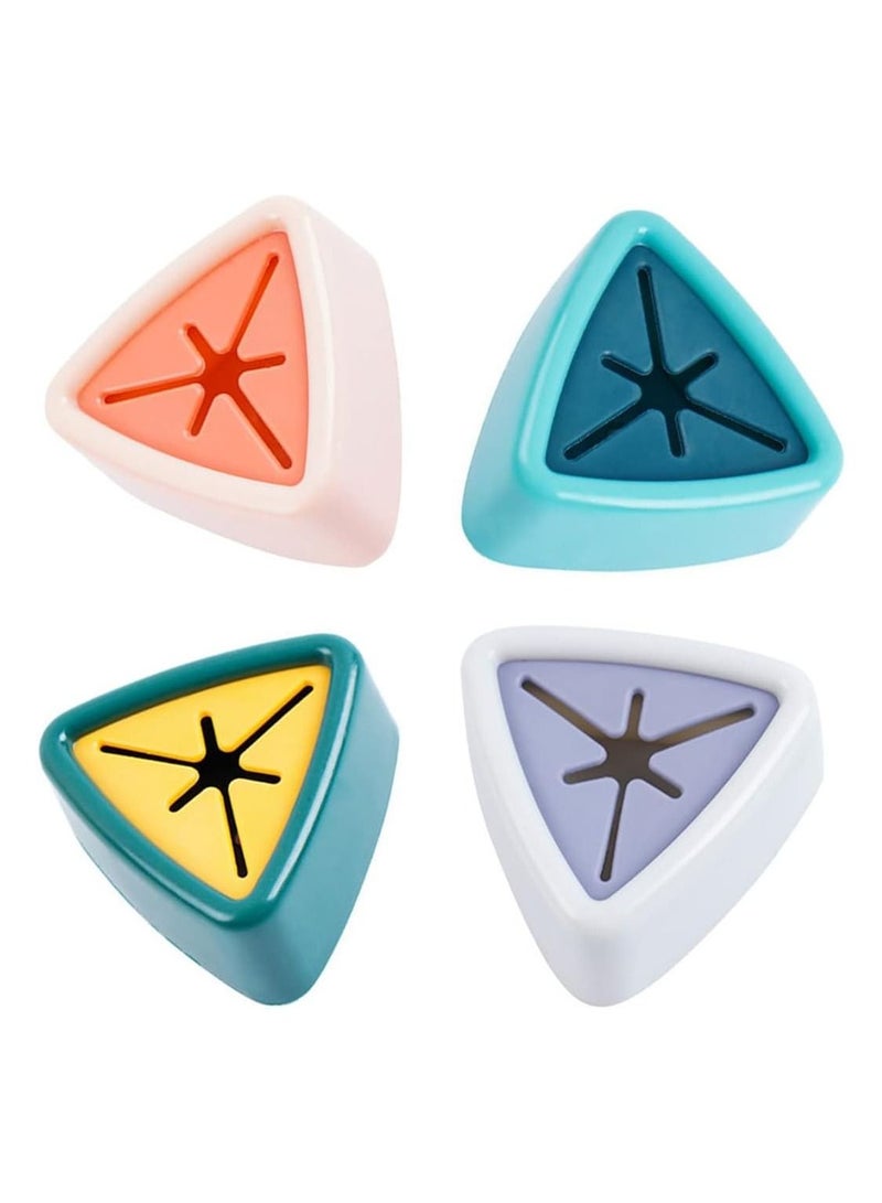 Donia Creative Towel Storage Caps for Bathroom Kitchen Anti-Punch 4 Pcs - Image 2