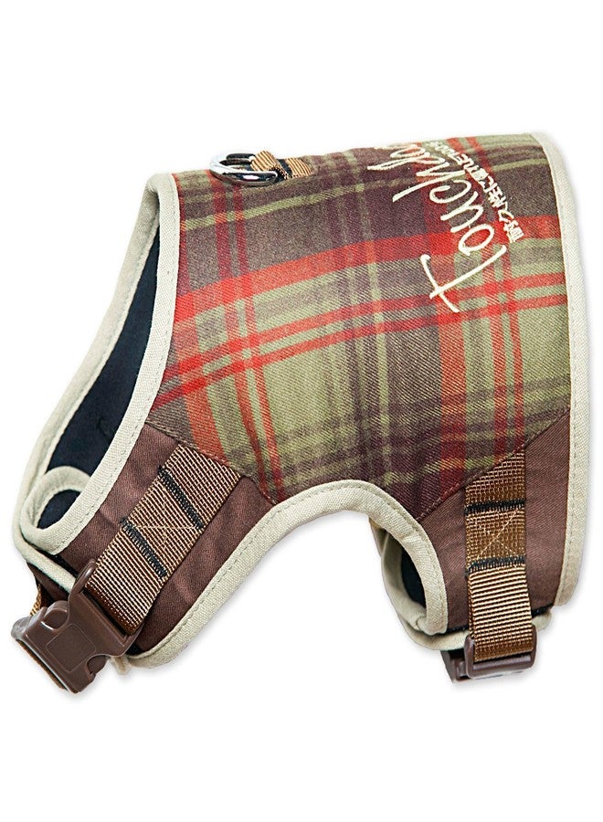 PuTwo TOUCHDOG 'Tough-Boutique' Adjustable Fashion Designer Pet Dog Harness and Leash Combination, Medium, Dark Pink - Image 3