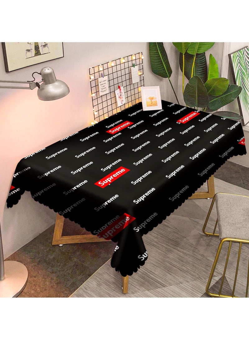 EBMINI New Trendy Tablecloth Waterproof Stainproof Non Washable Tablecloth 